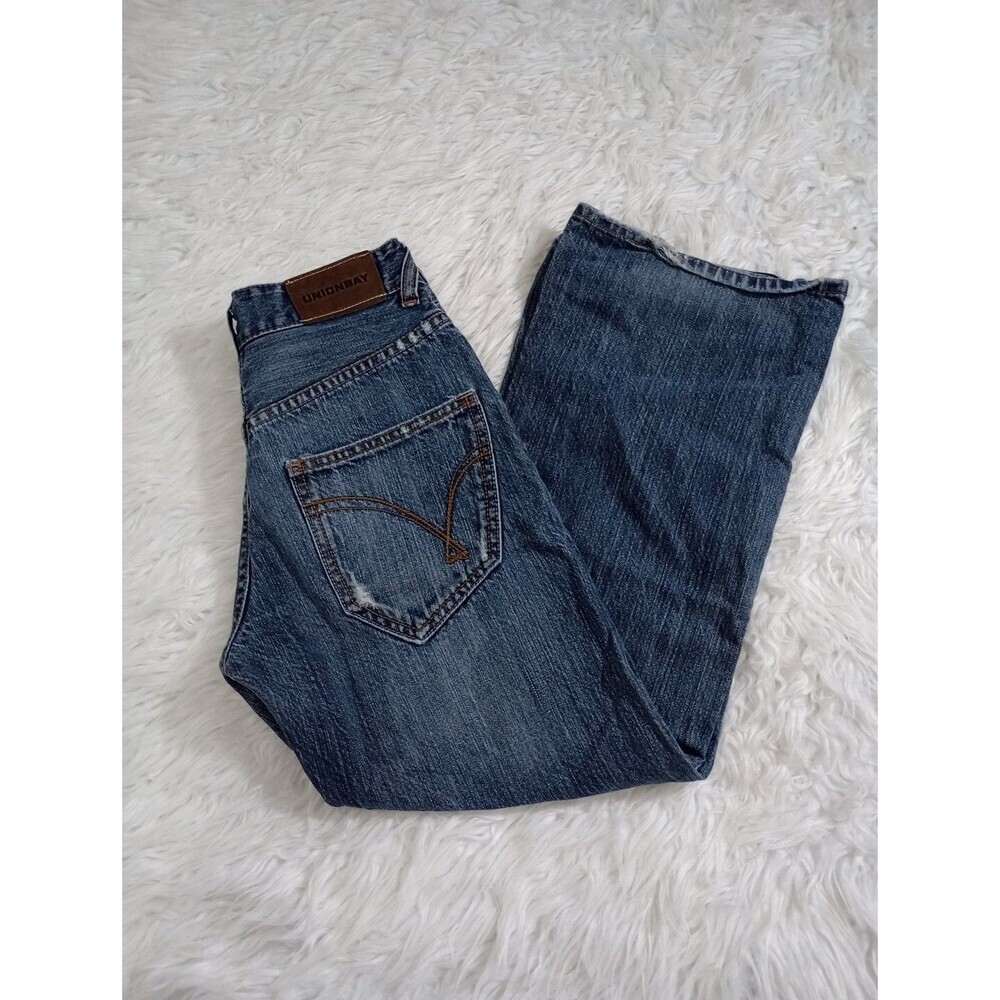 Union bay Unionbay Boys Size 10 Light Wash Straight Leg Jeans
